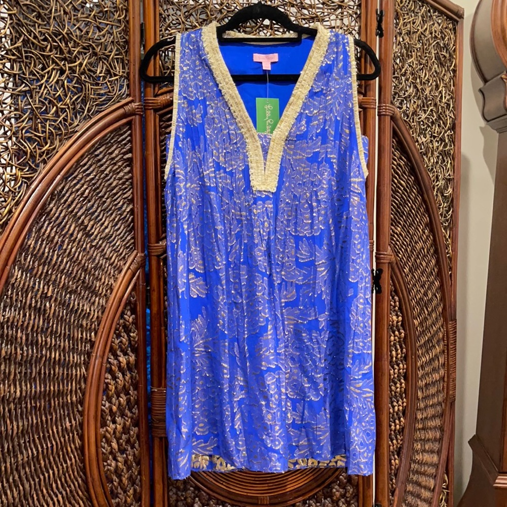 NWT Lilly Pulitzer Tanner Silk Dress
